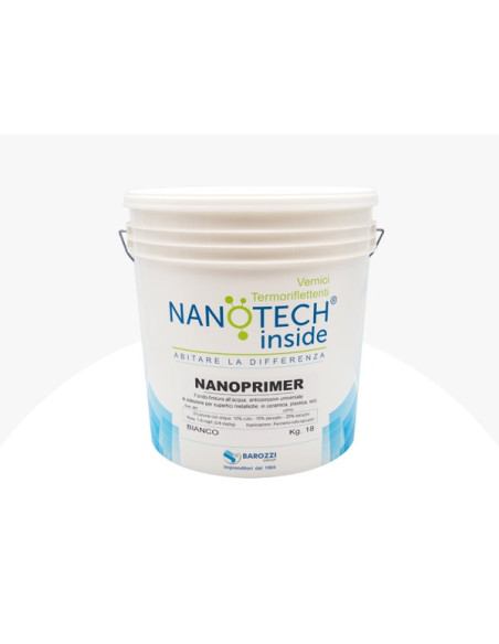 Fondo finitura all’acqua anticorrosivo Barozzi – Nanoprimer - Ediltermika in Home