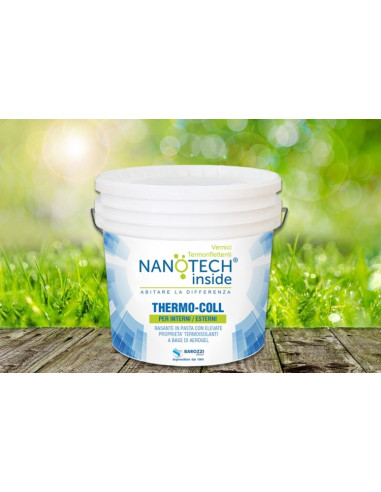 Rasante grana grossa in pasta Aerogel per pareti esterne – Thermo Coll