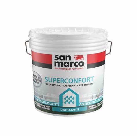 Idropittura anticondensa termoisolante traspirante antimuffa per interni San  Marco – Superconfort - Ediltermika in Home