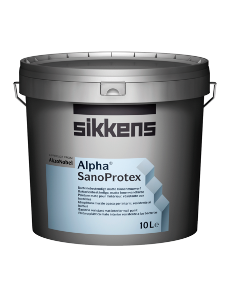 Idropittura contro la proliferazione dei batteri Sikkens – Alpha SanoProtex