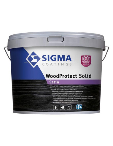 Pittura per legno Sigma - WoodProtect Solid Satin - Ediltermika in Home