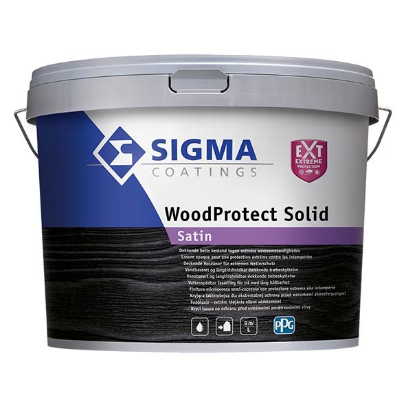 Pittura per legno Sigma - WoodProtect Solid Satin - Ediltermika in