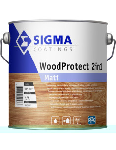 Impregnante a base acqua Sigma - WoodProtect 2in1 Matt