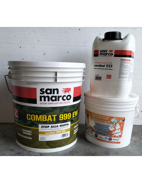 Kit Ceramix-San Marco: Combat 999 + Combat 222 + Picoceramix - Ediltermika in Home