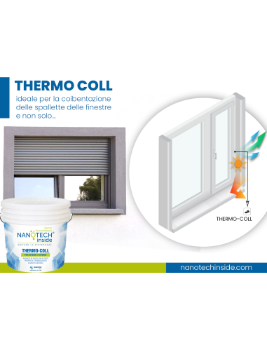 Rasante grana grossa in pasta Aerogel Barozzi per spallette–ThermoColl