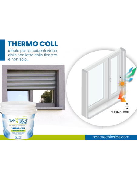 Rasante grana grossa in pasta Aerogel Barozzi per spallette–ThermoColl