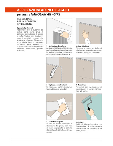 Pannelli Isolanti Nanoskin AG - GIPS: Efficienza Termica e Sostenibili