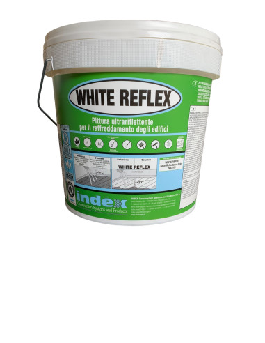 Pittura vernice bianca riflettente per tetti Index – White Reflex