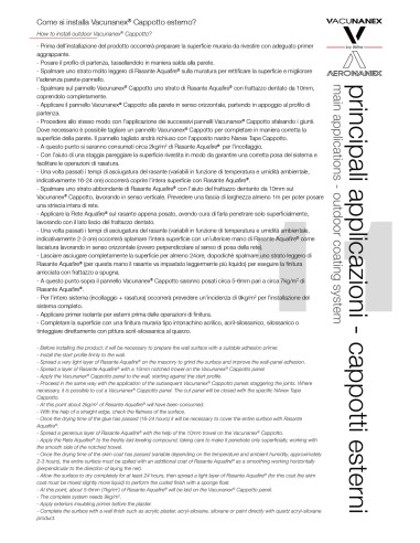 Come si applica Vacunanex Cappotto, pagina 2