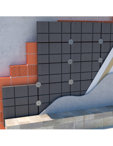 Polistirolo grigio a cappotto