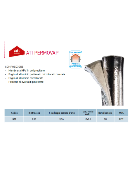Isolante PERMOVAP: Efficienza Energetica e Sostenibilità Isolante PERMOVAP: Efficienza Energetica e Sostenibilità