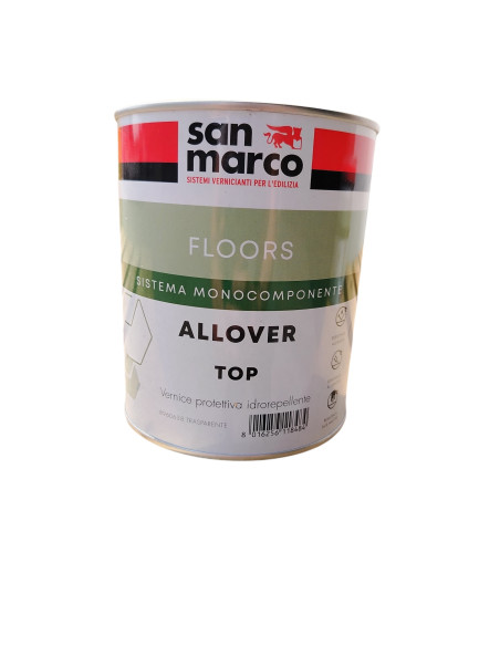 Vernice protettiva ALLOVER TOP - Finitura semiopaca resistente