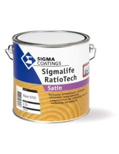Acquista Sigmalife Ratiotech Satin Sigma: finitura legno UV resistente