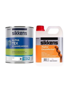 Kit Antimuffa Sikkens: rimuovi la muffa e tinteggia con antimuffa