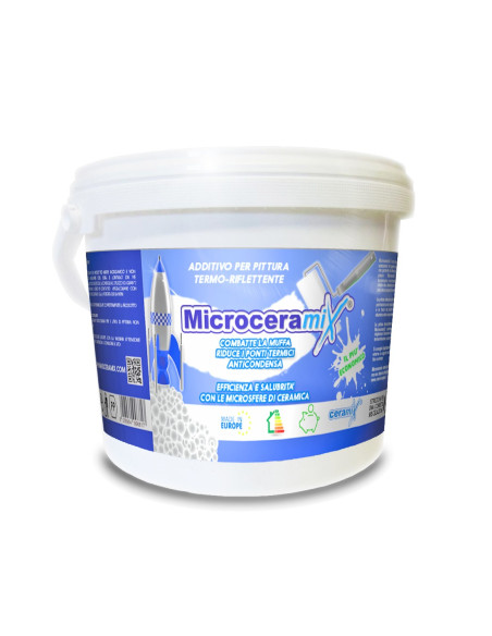 MicroceramiX - Additivo Termoisolante Anticondensa e contro la formazione della muffa - Ediltermika in Home