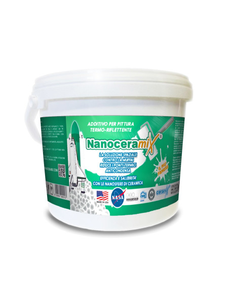 NanoceramiX – Additivo Termoriflettente per pitture - Ediltermika in Home