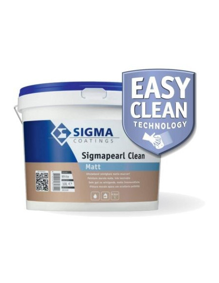 Pittura altamente pulibile per interni Sigma – Sigmapearl Clean Matt