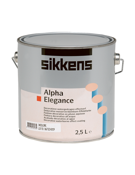 Finitura decorativa all'acqua semitrasparente Sikkens - Alpha Elegance
