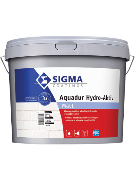 Finitura elasto-silossanica Sigma - Aquadur Hydro-Aktiv - Ediltermika in Home
