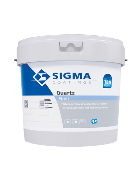 Pittura acrilica all'acqua Sigma - Quartz - Ediltermika in Home